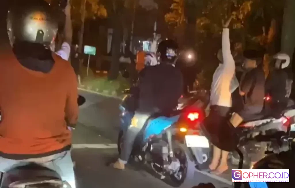 balap liar Jalan Raya Bogor
