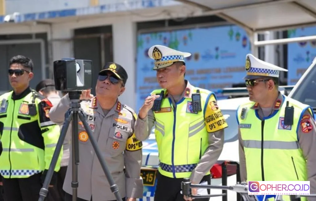 bodycam polisi amankan mudik