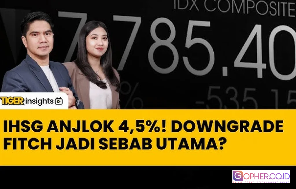 IHSG Anjlok Lagi