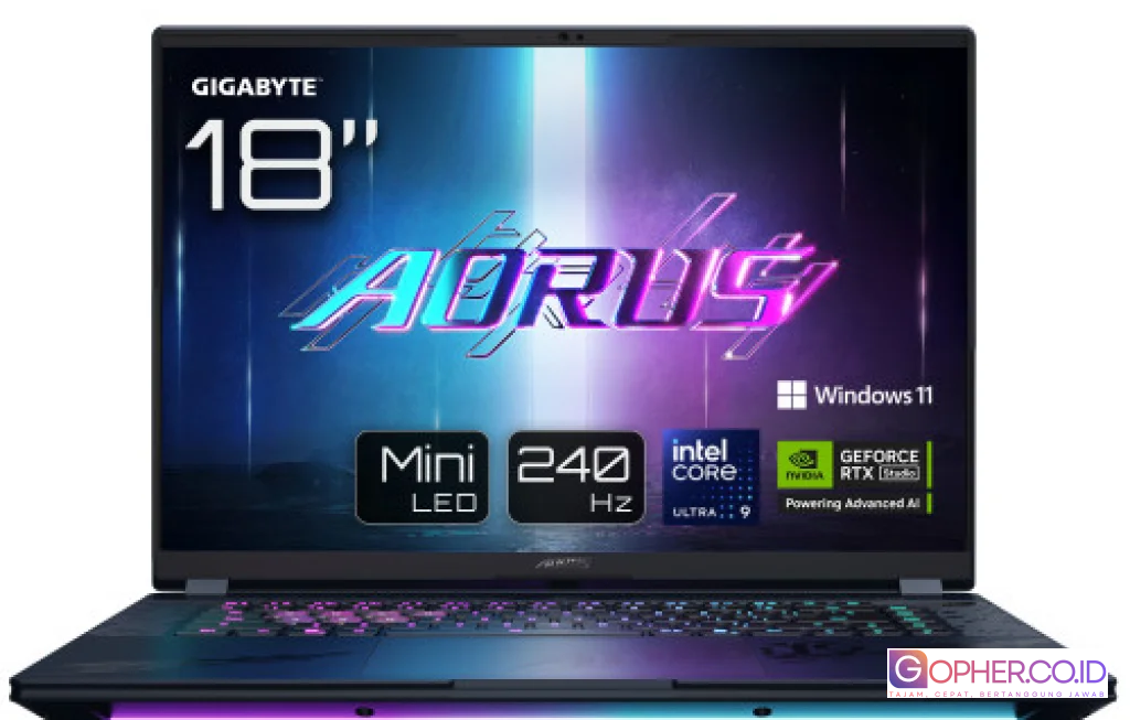 laptop gaming AORUS MASTER 18