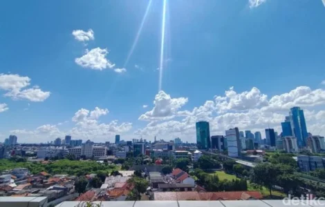 penyebab hawa panas Jakarta