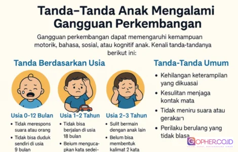 tanda tumbuh kembang anak