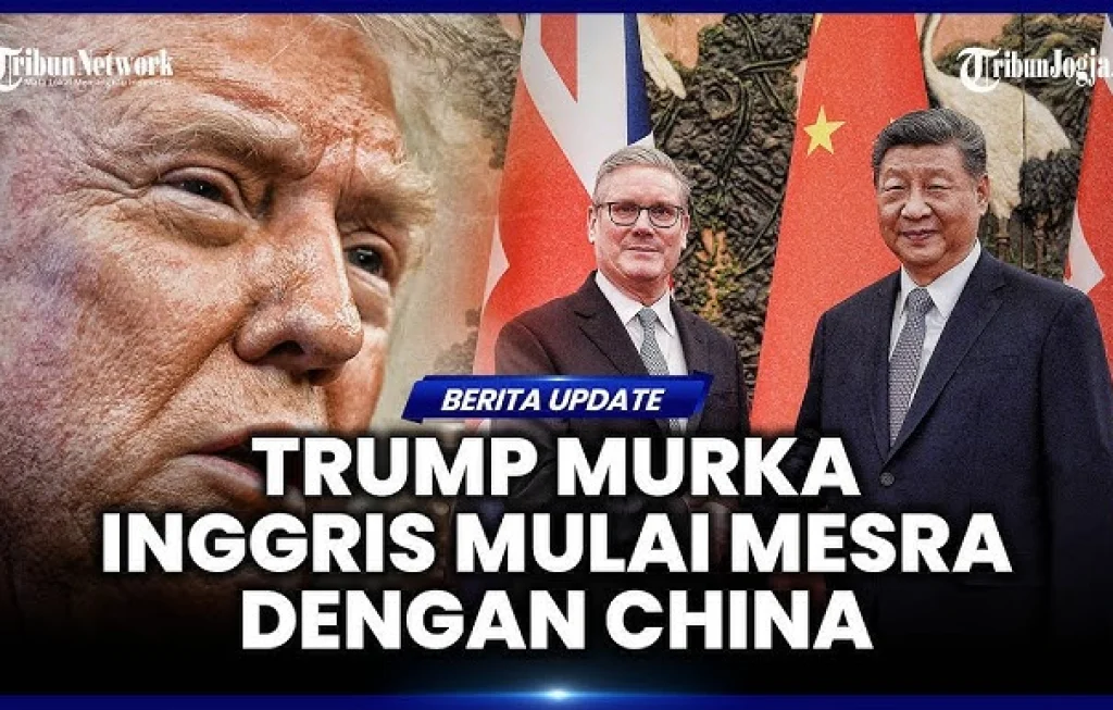 Trump Minta Bantuan Inggris China