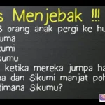 pertanyaan menjebak dan jawabannya