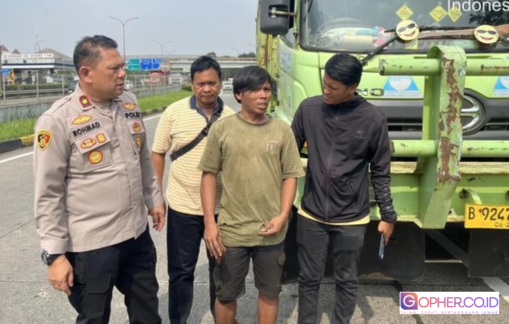 sopir angkot lawan arah Jaktim